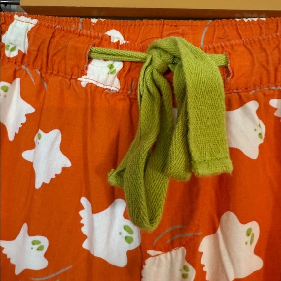 Old Navy Intimates Ghost Print Pajama Pants Orange Women’s Size M - Picture 6 of 7